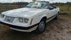 Ford Mustang v6 3,8l cabriolet  bj 1983, Auto's, 4 zetels, Achterwielaandrijving, Cabriolet, Wit
