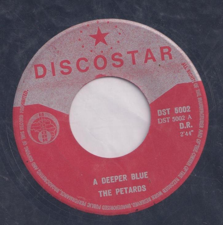 The Petards – A deeper blue / Drive - Single, Cd's en Dvd's, Vinyl Singles, Gebruikt, Single, Pop, 7 inch, Ophalen of Verzenden