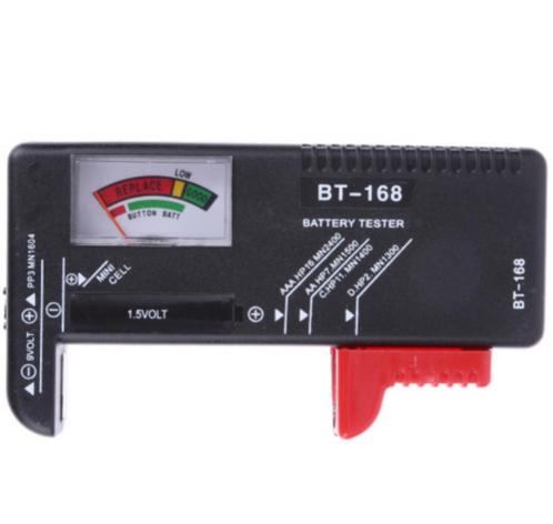Batterijtester Voltmeter Spanning Batterij Tester 1,5V - 9V, Audio, Tv en Foto, Accu's en Batterijen, Nieuw, Ophalen of Verzenden