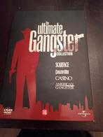 DVD box "Ultimate Gangster Collection" met 4 DVD's, Maffia en Misdaad, Ophalen of Verzenden, Zo goed als nieuw, Vanaf 16 jaar