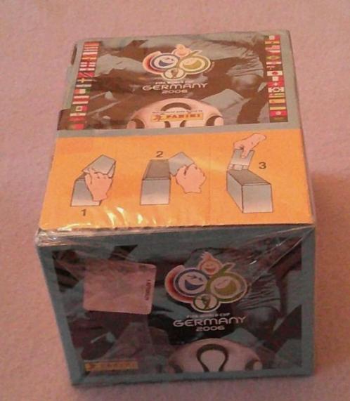Panini Sticker Box 100 stuks WK 2006 Duitsland, Verzamelen, Stickers, Nieuw, Ophalen of Verzenden