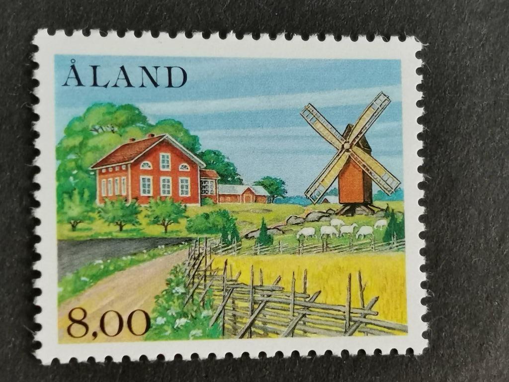 Aland 1985 - ferme, moulin à vent **, Enlèvement ou Envoi, Finlande, Non oblitéré