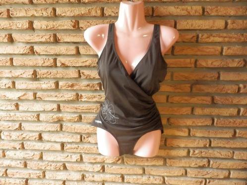 (15) - maillot femme t.L gris - decathlon -, Kleding | Dames, Badmode en Zwemkleding, Zo goed als nieuw, Badpak, Grijs, Ophalen of Verzenden