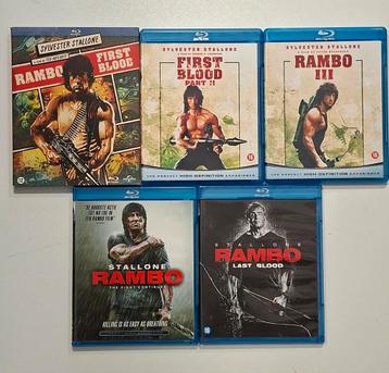 Rambo Collection 1-5 Blu-ray beschikbaar voor biedingen