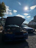 BMW E36 320i VANOS Automaat – Aurora Blue – 159.000 km, Auto's, Achterwielaandrijving, 110 kW, Blauw, Leder