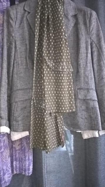 50% nog toepassen /HIRSCH blazer + sjaaltje comme ça beschikbaar voor biedingen