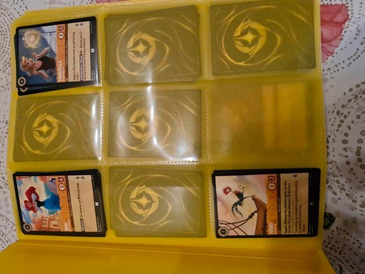 Dubbels disney lorcana first chapter, Hobby en Vrije tijd, Verzamelkaartspellen | Overige, Zo goed als nieuw, Foil, Ophalen of Verzenden