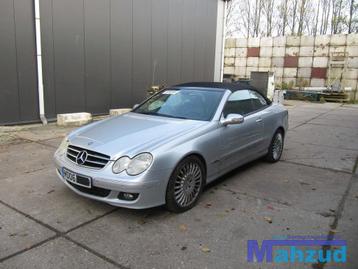 MERCEDES CLK C209 A209 LEER LEDER INTERIEUR ZWART BLAUW CABR beschikbaar voor biedingen