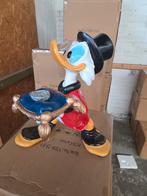Dagobert duck met muntje beeld +/_40cm, Ophalen of Verzenden, Zo goed als nieuw