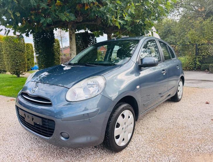 MOOIE NISSAN MICRA 1.2 BEZINE SLECHTS 74.000KM, Auto's, Nissan, Bedrijf, Te koop, Micra, ABS, Airbags, Airconditioning, Alarm