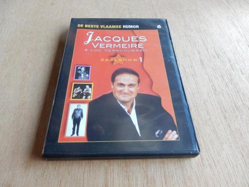 nr.1532) Dvd: Jacques Vermeire zaalshow 1 - humor, Cd's en Dvd's, Dvd's | Cabaret en Sketches, Zo goed als nieuw, Stand-up of Theatershow
