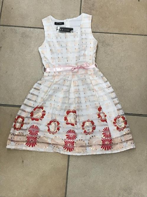 Nieuwe mooie zomer jurk/ kleedje meisjes feest/ comminie, Kinderen en Baby's, Kinderkleding | Maat 140, Nieuw, Meisje, Jurk of Rok