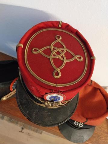 Kepi in volledig uniform Luitenant 3e Republiek (Frankrijk) beschikbaar voor biedingen
