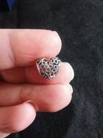 Pandora bedel Hart vorm met bloemen, Ophalen, Pandora, Zo goed als nieuw, 1 bedel