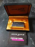 Briquet Silver Match Paris, Collections, Articles de fumeurs, Briquets & Boîtes d'allumettes, Enlèvement, Utilisé, Briquet