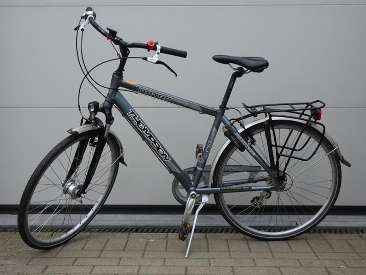 herenfiets THOMPSON maat 62, Fietsen en Brommers, Fietsen | Heren | Herenfietsen, Zo goed als nieuw, Overige merken, 61 tot 65 cm