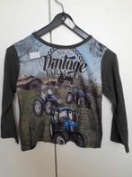 T-shirt lange mouw met tractors maat 4 jaar, Ophalen of Verzenden, Gebruikt, Jongen, Shirt of Longsleeve