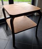 table d'appoint, Gebruikt, Vierkant, Années 50, Hout