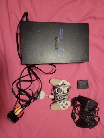 Playstation 2 + 2 consoles + memorycard beschikbaar voor biedingen