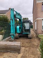 kobelco graafmachine, Ophalen, Graafmachine