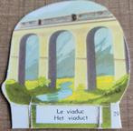 Oud prentje: het viaduct (Franco Suisse kazen), Collections, Photos & Gravures, Utilisé, Bâtiment, Enlèvement ou Envoi, Gravure