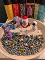 Ruimte speelgoed sensory tray  hout speelgoed, Ophalen of Verzenden
