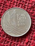 Oude munt Frankrijk 5F Tour Eiffel 1889-1989 Eiffeltoren, Enlèvement
