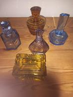 Art Deco glazen parfumflesjes, Antiek en Kunst, Ophalen