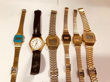 Partij Horloge’s CASIO 6 stuks totaal werking onbekend BIEDE beschikbaar voor biedingen