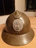 Belgische helm WOI, Collections, Objets militaires | Général, Enlèvement