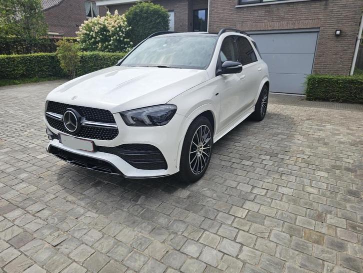 Mercedes GLE 350 DE 4MATIC AMG 2021 Full Option, Trekhaak, Auto's, Mercedes-Benz, Particulier, GLE, 360° camera, 4x4, ABS, Achteruitrijcamera