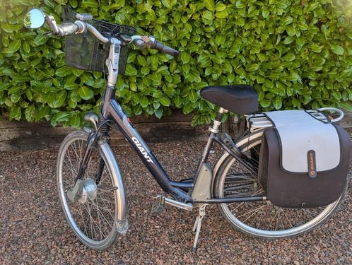 vélo électrique, Fietsen en Brommers, Elektrische fietsen, Gebruikt, Giant, 47 tot 51 cm, 30 tot 50 km per accu, Ophalen