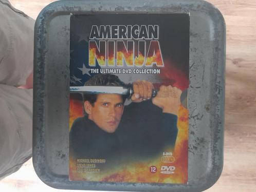 American Ninja box, Cd's en Dvd's, Dvd's | Actie, Martial Arts, Boxset, Vanaf 12 jaar, Verzenden