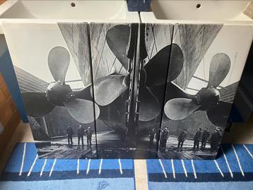 Triptyque - Hélices du Titanic beschikbaar voor biedingen