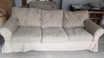 Zetel beige IKEA 3-zit, Huis en Inrichting, Zetels | Zetels, Ophalen, Gebruikt, Driepersoons, 75 tot 100 cm