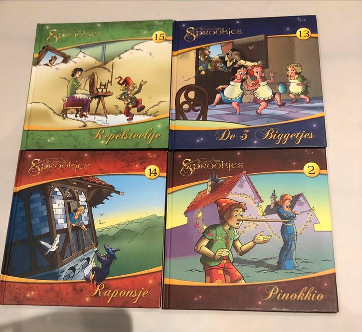 Boek.      Sprookjes ( 7 stuks), Boeken, Kinderboeken | Jeugd | onder 10 jaar, Zo goed als nieuw, Sprookjes, Ophalen of Verzenden