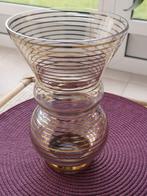 Vase en verre, Huis en Inrichting, Woonaccessoires | Vazen, Minder dan 50 cm, Glas, Zo goed als nieuw, Ophalen