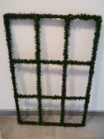 groot raam in kunststof kerst takken 90 x 62cm beschikbaar voor biedingen