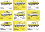 DAF gamma, prijslijst 1971, Ophalen of Verzenden, Zo goed als nieuw, Overige merken