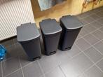 3x Pedaalemmer StepUp
40 liter - Dark Grey, Huis en Inrichting, Woonaccessoires | Prullenbakken, Ophalen, Gebruikt