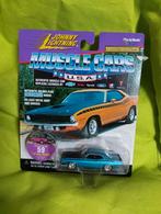 1970 Plymouth AAR Cuda Johnny Lightning, Ophalen of Verzenden, Zo goed als nieuw