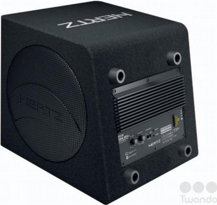 Hertz DBA 200.3 actieve subwoofer, Auto diversen, Autospeakers