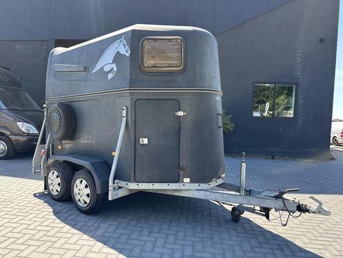 paradiso 2-paards paardentrailer Polyester opbouw Zadelkamer, Dieren en Toebehoren, Paarden en Pony's | Trailers en Aanhangwagens