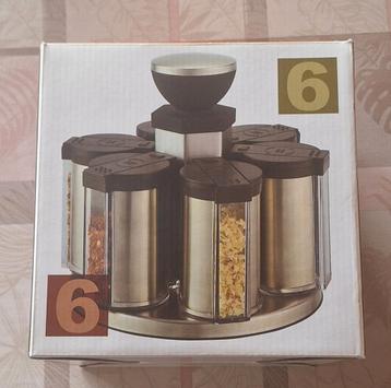  6 stuks specerijenfles set  beschikbaar voor biedingen