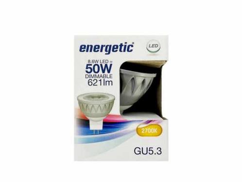 ledspot 12 volt en 8,6 watt : set van 10 stuks, Huis en Inrichting, Lampen | Spots, Nieuw, Plafondspot of Wandspot, Metaal of Aluminium