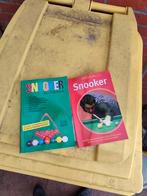 2x boeken over snooker, Ophalen, Zo goed als nieuw