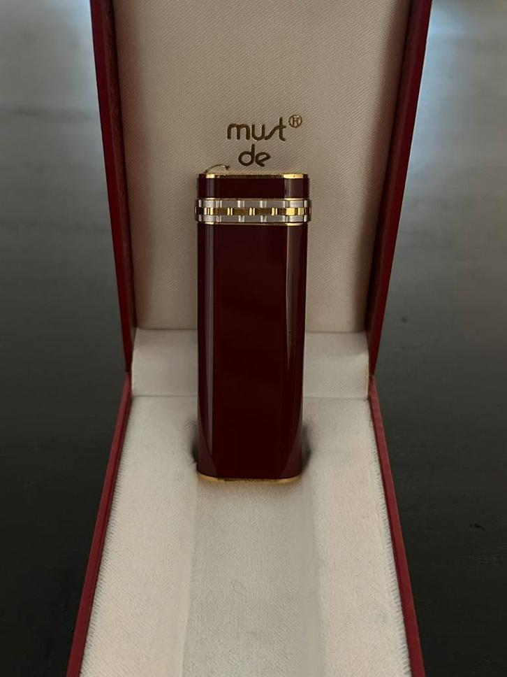 Cartier aansteker, Verzamelen, Rookartikelen, Aanstekers en Luciferdoosjes, Zo goed als nieuw, Aansteker, Ophalen of Verzenden