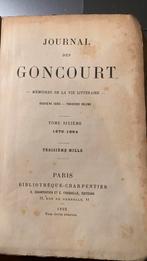 Journal des Goncourt tome sixième, Enlèvement ou Envoi, Goncourt