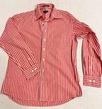Long beach Poplin Gant blouse maat M overhemd rood-wit M, Ophalen of Verzenden, Halswijdte 39/40 (M), Zo goed als nieuw