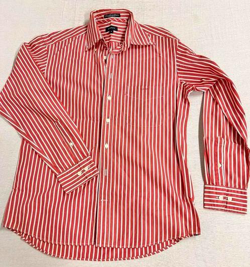 Long beach Poplin Gant blouse maat M overhemd rood-wit M, Kleding | Heren, Overhemden, Zo goed als nieuw, Halswijdte 39/40 (M)